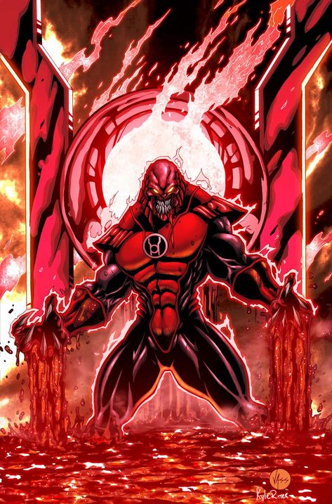 atrocitus. Tony Vassallo. Kyle Ritter Red Lantern Corps, Lantern Wallpaper, Red Lanterns, Lantern Corps, Agent Orange, Injustice 2, Green Lantern Corps, Univers Dc, Dc Villains