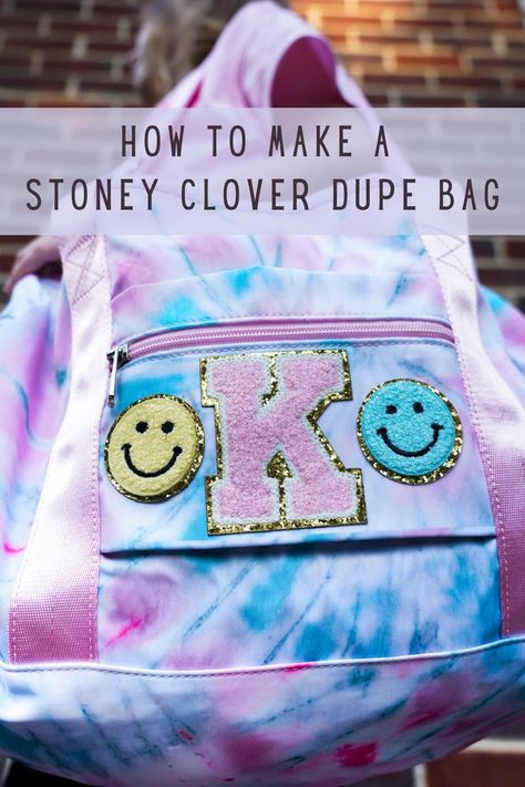 How to make a Stoney Clover dupe bag for a whole lot less. We love the originals but when you're on a budget, this is a great option. Diy Stoney Clover, Stoney Clover, General Crafts, Upcycle Projects, How To Make Diy, Invite Your Friends, How To Make Your, Sewing Hacks, You Really