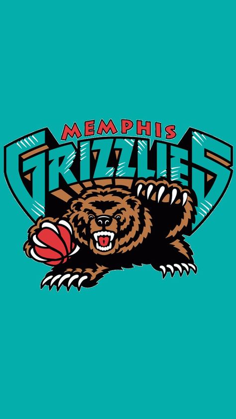 Nba Grizzlies, Grizzlies Jersey, Grizzlies Basketball, Memphis Basketball, Vancouver Grizzlies, Arte Do Hip Hop, Baseball Teams Logo, Bola Basket, Logo Basketball