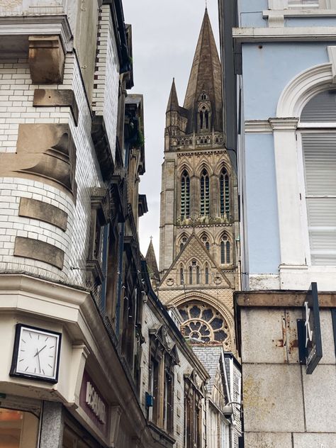 #truro #cornwall #england #uk #church #gothic Truro Cathedral, Truro Cornwall, London Baby, Cornwall England, Cathedral Church, Truro, Book Aesthetics, England Uk, Cornwall