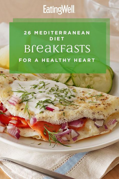 Mediterranean Diet Recipes Breakfast, Heart Healthy Breakfast, Mediterranean Diet Food List, Mediterranean Diet Breakfast, Mediterranean Recipes Healthy, Mediterranean Breakfast, Mediterranean Diet Recipes Dinners, Mediterranean Diet Meal Plan, Easy Mediterranean Diet Recipes