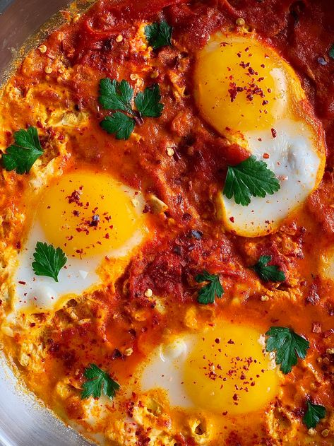 Duck Eggs in Purgatory — Crimson Chilis Duck Egg Recipe, Recipes Using Duck Eggs, Eggs In Purgatory, Aphrodisiac Foods, Date Night Recipes, Duck Eggs, Egg Recipes For Breakfast, Duck Recipes, Summer Eating