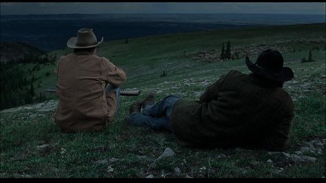 Brokeback Mountain: Radically Deconstructing (Self) Destructive Ideologies - Your Film Professor See You Space Cowboy, Ang Lee, Brokeback Mountain, I Love Cinema, Film Grab, Heath Ledger, The Cowboy, Jake Gyllenhaal, Mountain Scene