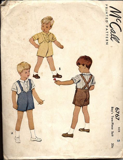 Boy 1940s Boys Fashion, Vintage Boys Outfits, Vintage Boy Clothes, Things To Sew For Boys, Fun Things To Sew, Vintage Boy Outfits, Sewing For Boys, 1950s Boy