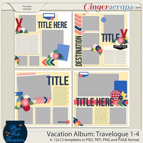 Miss Fish Templates- Vacation Album Travelogue_ 1-4 [T-1] https://store.gingerscraps.net/Vacation-Album-Travelogue-Templates-1-4-by-Miss-Fish.html Travelogue Template, Travelogue Ideas Layout, Travelogue Design, Travelogue Ideas, Diy Belt For Dresses, Travel Journaling, Energy Aesthetic, Diy Belt, Holiday Homework