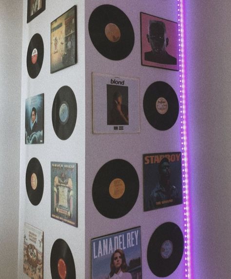 Records On The Wall, Record Player, The Wall, Vinyl, Wall, Record Players