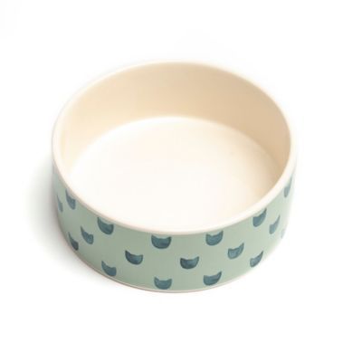 Park Life Designs Monty Dishwasher Safe Ceramic Pet Bowl, 2 Cups, 5.25 in., 1-Pack Clean Crafts, Park Life, Ceramic Dog Bowl, Cat Dishes, Modern Pet, Cat Bowl, Bowl Ceramic, Pet Boutique, Face Print