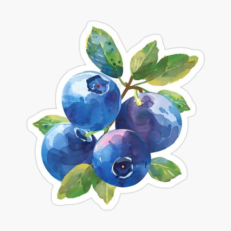 Get my art printed on awesome products. Support me at Redbubble #RBandME: https://www.redbubble.com/i/sticker/Watercolor-Blueberries-Illustration-by-newtotem/162765698.EJUG5?asc=u Blueberry Sticker, Blueberry Watercolor, Watercolor Blueberries, Watercolor Stickers, Diy Dollar Store Crafts, Food Stickers, Hero Wallpaper, Bullet Journal Stickers, Dollar Store Crafts