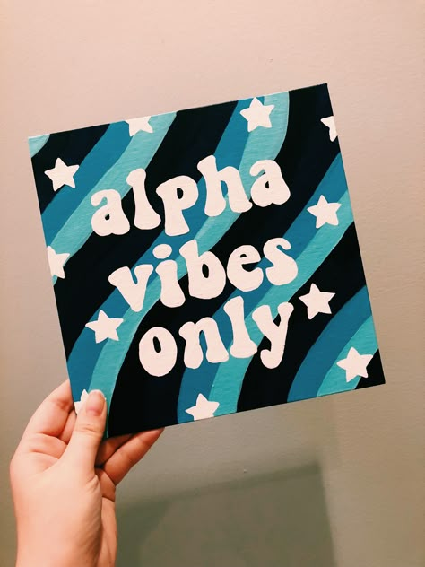 alpha omicron pi canvas, aopi canvas, sorority canvas, Sorority Canvases, Sorority Art, Funny Painting, Canvas Flowers, Canvas Aesthetic, Sorority Canvas, Trippy Painting, Sorority Big Little, Small Canvas Paintings