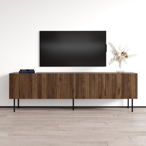 Art Deco Tv Stand, Unique Tv Stands, Tabletop Tv Stand, Deco Tv, Stand Tv, Console Tv, Tv Stand With Storage, Storage Credenza, Modern Tv Stand