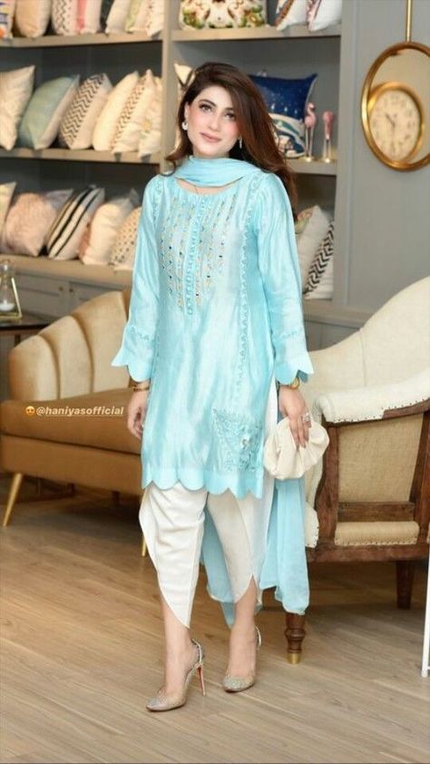 Hakoba Dress, Cigratte Pants, Dhoti Salwar, Party Wear Frocks, Frock Designs, Short Frock, Lace Dress Design, Velvet Dress Designs, Beautiful Pakistani Dresses