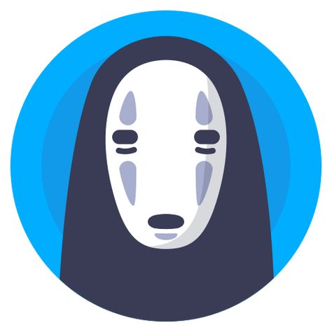 Anime, away, face, no, nobody, spirited icon - Free download Icon Company, Persona Anime, Download Anime, Face Icon, Studio Ghibli Art, Van Gogh Art, Ghibli Art, No Face, Painted Boxes