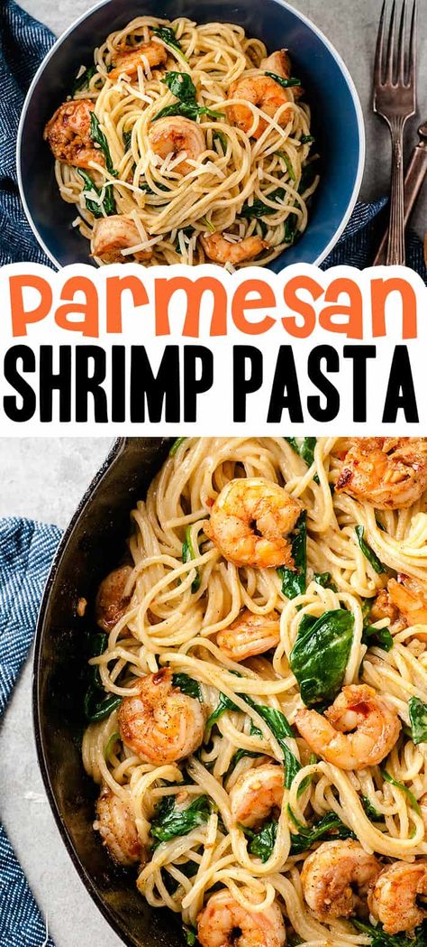 Shrimp Pasta Recipes Spinach, Shrimp Spinach Pasta Recipes Healthy, Shrimp Spinach Pasta Recipes Easy, Shrimp Elbow Pasta Recipe, Shrimp Pasta Ideas For Dinner, Fast Shrimp Recipes Dinners, Spinach And Shrimp Pasta, Recipes With Shrimp And Pasta, Fast Shrimp Recipes