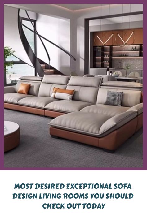 Unique Sofa Design Living Rooms, Unique Sofa Design, Modern Living Room Sofa Set, Sofa Design Living Rooms, Sofa Kulit, Italian Sofa Designs, Luxury Sofa Living Room, Unique Sofa, Luxury Sofa Design