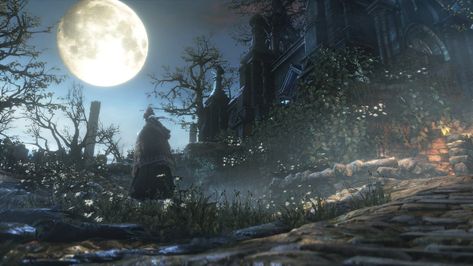 white moon digital wallpaper #Bloodborne video games Hunter's Dream #1080P #wallpaper #hdwallpaper #desktop Bloodborne Desktop Wallpaper, Bloodborne Scenery, Bloodborne Wallpapers Pc, Bloodborne Pfp, Bloodborne Game, Bloodborne Concept Art, Anime Banners, Hidetaka Miyazaki, Blood Hunter