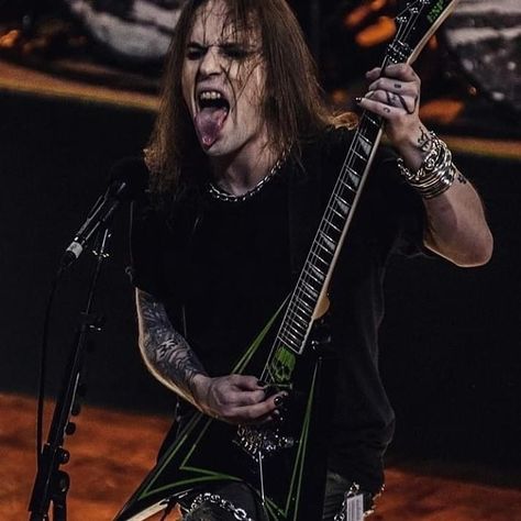 Band Crush, Metal Guitarist, Alexi Laiho, Children Of Bodom, Masc Fashion, Live Music Photography, Ghost Of You, Bullet For My Valentine, Heavy Metal Music