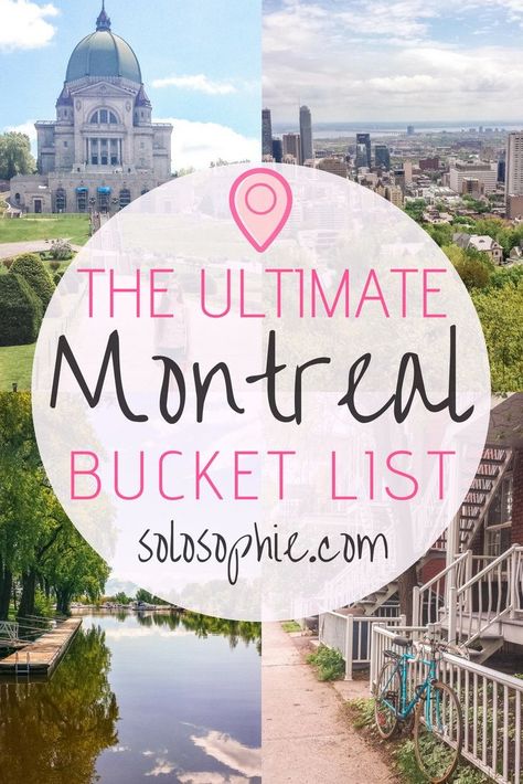 The ultimate Montreal bucket list. Here are some of the very best things to do in Montreal, Quebec, Canada. Best attractions to visit, day trips you must take, where to eat and what to buy! Montreal Vacation, Things To Do In Montreal, Montreal Travel, Canada Vacation, Canada Travel Guide, Canadian Travel, Canada Road Trip, Visit Canada, Explore Canada