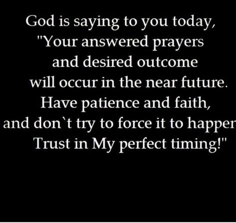 Gods Timing Quotes, Timing Quotes, God Is Saying, God's Timing, Prayer Verses, Jesus Christus, Gods Timing, I Trust, Gods Plan