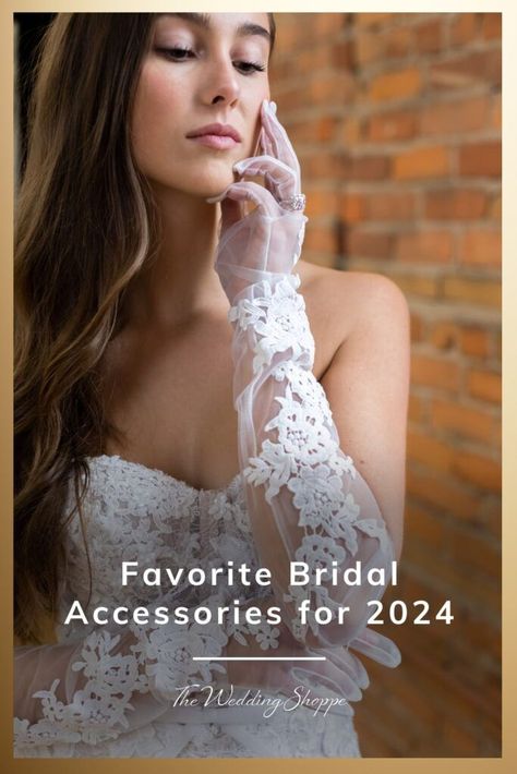 From the gleam of pearls to the soft touch of lace, bridal accessories for 2024 are all about celebrating individuality while nodding to tradition. These accessories, each telling its own story, are here to ensure every bride shines even brighter on her special day. Here are our favorite bridal accessories for 2024. White Lace Gloves, Bridal Veils And Headpieces, Veil Headpiece, Short Veil, Bridal Veils, Lace Gloves, Lace Bridal, Perfect Wedding Dress, Brides And Bridesmaids