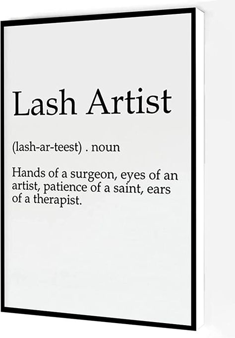 Lash Room Decor Ideas, Modern Artwork Paintings, Artist Definition, Lash Studio Decor, Beauty Shop Decor, Lash Room Ideas, Eyelash Decor, Eyelash Studio, Lash Lounge