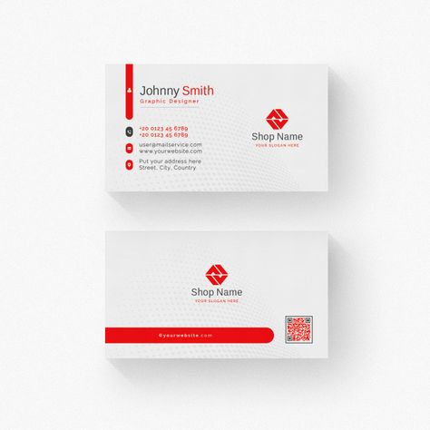 Free Business Card Design, Construction Business Cards, Brochure Design Creative, Buisness Cards, Qr Code Business Card, Graphic Design Business Card, Naming Your Business, Name Card Design, White Business Card