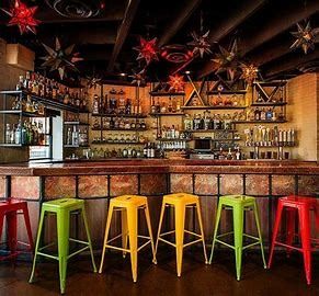 mexican restaurant bar set up - Search Images Cantina Decor, Mexican Restaurant Decor, Mexican Bar, Restaurant Bathroom, Cozy Bar, Dive Bar, Bar Set Up, Mexican Restaurant, Bar Set