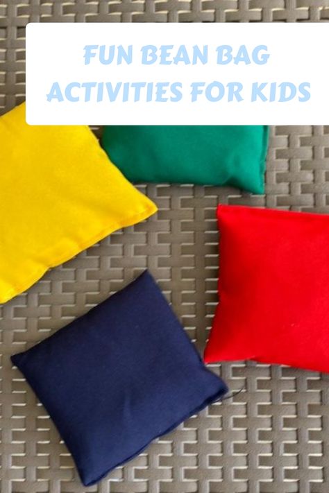 Bean Bag Games For Kids, Bean Bag Ideas, Bean Bag Activities, Outdoor Games For Toddlers, Creative Ideas For Kids, Bean Bag Games, Olympics 2024, Bean Bag Toss Game, Gross Motor Activities