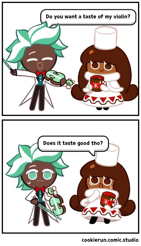 Mint Cocoa Cookie Run, Mint Choco Cookie X Cocoa Cookie Run, Mint Choco Cookie Run, Cocoa Cookie Run, Mint Choco Cookie, Mint Cocoa, Mint Choco, Cookierun Kingdom, Winter Cookies