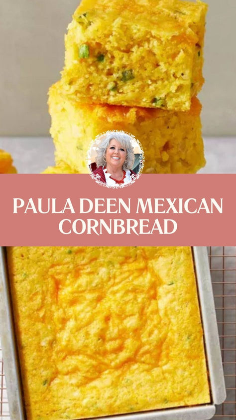 Paula Deen Mexican Cornbread Paula Deen Mexican Cornbread, Mexican Cornbread Jiffy Easy, Loaded Cornbread Recipe, Cornbread Recipe With Creamed Corn, Paula Deen Cornbread, Mexican Cornbread Jiffy, Easy Mexican Cornbread, Jalapeño Cornbread Recipe, Creamed Corn Cornbread