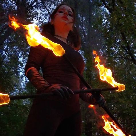 Phoenix Inspiration, Jupiter Symbol, Spinning Outfit, Warrior Aesthetic, Fire Spinning, Fire Poi, Dnd Oc, Breathing Fire, Sonic Oc