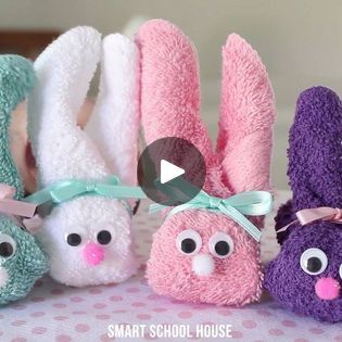 Boo Boo Bunny Ice Packs Diy, Washcloth Bunny, Boo Boo Bunny, Diy Ice Pack, Rice Warmer, Smart School, Wash Cloth, Ice Cubes, Easter Spring