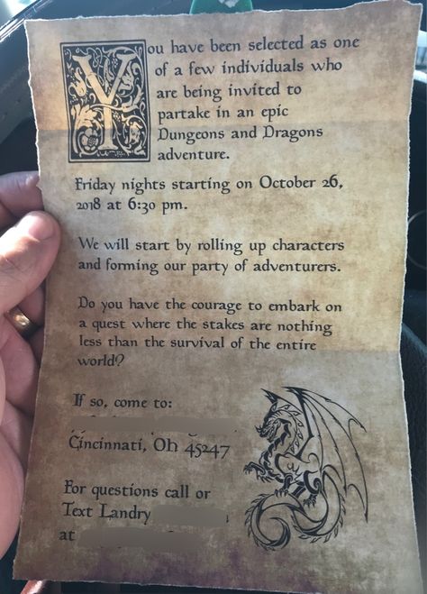 Invitations Dnd Dungeon Room Ideas, Dungeons And Dragons Wedding Invitations, Dungeons And Dragons Invitations, Dnd Party Invitations, Dnd Proposal, Dnd Promposal, D And D Party, Dnd Wedding Invitations, D&d Themed Party