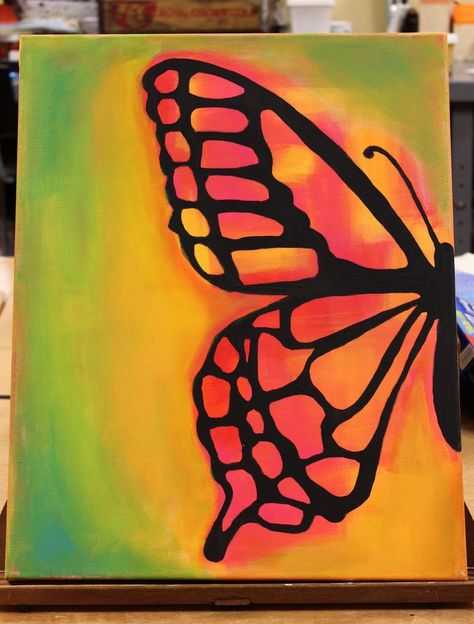 By popular demand we are going to introduce Paint and Wine nights. Keep an eye out as we will be adding events often. For this gorgeous butterfly painting you will be able to change the colors to suit your personality. Kunst Inspo, Wine And Canvas, Canvas Painting Diy, Small Canvas Art, Butterfly Painting, Night Painting, Painting Art Projects, Butterfly Art, Diy Art Painting