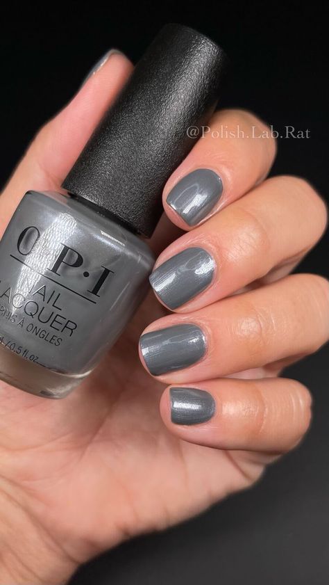 Opi Clean Slate, Gray Nail Polish, Neutral Nail Polish, Grey Nail Polish, Neutral Nail, Nude Nail Polish, Nude Nail, Gray Nails, Color Nails