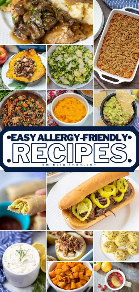 Soy Free Recipes Allergies, Nut Allergy Recipes, Corn Free Recipes, Allergen Free Recipes, Soy Free Recipes, Nut Free Recipes, Gluten Free Egg Free, Egg Free Recipes, Allergy Free Recipes