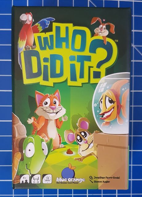 The Brick Castle: Who Did It? Family Game Review for Blogger Boardgame Club (age 6+) Potty Humor, Orange Games, Family Card Games, Fun Card Games, Card Games For Kids, It Game, Family Cards, Game Prices, Cat Cards