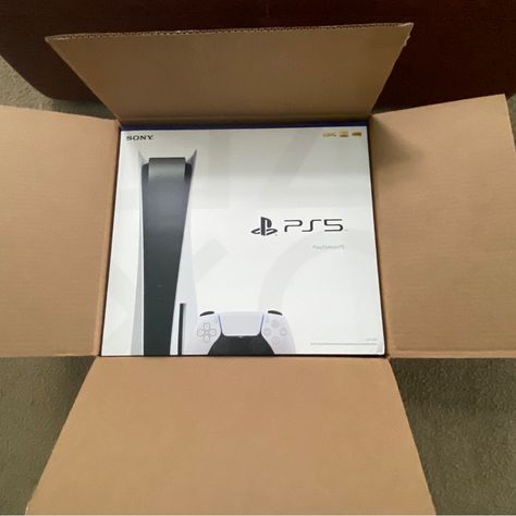 Ps5 Console And Controller. Brand New In Original Box And Shipping Box. Came Directly From Sony. Willing To Ship For $15 Playstation 2 Slim, Ps5 Console, Playstation Consoles, Ps4 Console, Ps4 Slim, Playstation 4 (ps4), Shipping Boxes, Wireless Controller, Playstation 5