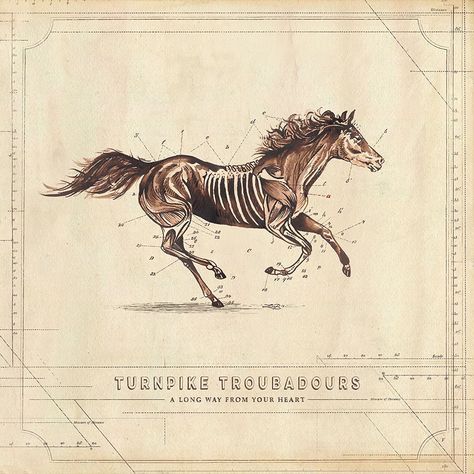 This is arguably the band's most accomplished set to date. Turnpike Troubadours, Heart Vinyl, Album Sleeves, Western Wall Art, Western Aesthetic, Colorful Artwork, Lp Vinyl, Custom Posters, Wall Collage