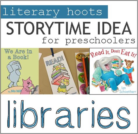 Story Hour Ideas Library, Library Storytime Ideas Librarians, Library Story Time Ideas, Pre K Library Lessons, Storytime Themes Preschool, Library Activities For Kindergarten, Preschool Library Ideas, Prek Library Lessons, Library Storytime Ideas