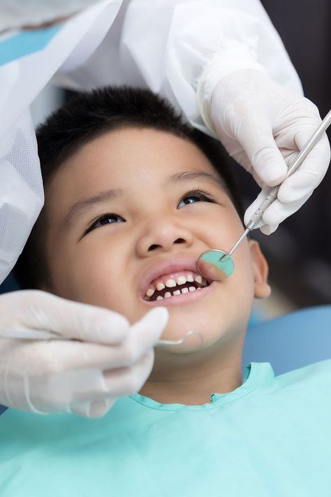 Many people ask why it is so important to visit a pediatric dentist. The answer is simple – experience. While many dentists may treat children, if they are not a pediatric dentist, they may lack the experience necessary to keep a child comfortable during dental treatments. When treating children, it is not enough to get the job done; how it is done is equally important. Teeth Doctor, Dental Care For Kids, Kids Dentist, Dental Surgeon, Dental Hospital, Pediatric Dental, Dental Kids, Pediatric Dentist, Dentist Office