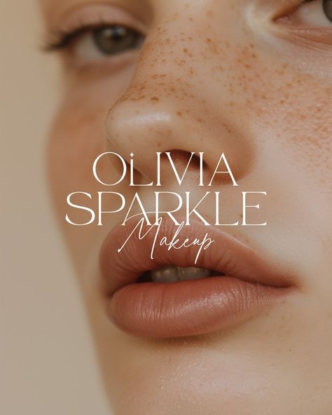 Brand Identity Design for Olivia Sparkle. Olivia is a makeup artist with years of experience and an eye for detail who brings creativity, passion, and a touch of magic to every client she works with. 🤍 At Designs by Gabi, we create bespoke, delightful, memorable visual identity designs that truly represent your business values and connect with high-end customers. If you're ready to LEVEL UP inquiry from the link in bio! Let's create a brand identity you'll be proud of! . . . #makeupartis... Makeup Artist Branding Logo, Letter Handwritten, Logo Design Monogram, Logo Handwritten, Letter Invitation, Logo Makeup Artist, Makeup Artist Branding, Feminine Minimalist, Makeup Artist Logo