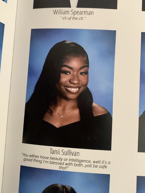 Senior Quotes Unique Wisdom, How To Get A Good Yearbook Picture, High School Quotes Yearbooks, Senior Quotes Black Women, Grad Quotes Yearbook Senior Year, Baddie Yearbook Quotes, Senior Yearbook Pictures Hairstyles, Yearbook Quotes Baddie, Baddie Senior Quotes For Yearbook