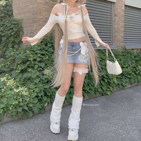 Kawaii Outfit Ideas, Moda Aesthetic, Kawaii Fashion Outfits, Fall Fits, Kawaii Clothes, Really Cute Outfits, Girly Fashion, Edgy Outfits, Girly Outfits