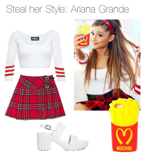 "Steal her style: Ariana Grande- Chloe" by imaginegirl1d5sos ❤ liked on Polyvore Ariana Grande Inspired Outfits, Yours Truly Era, Princess Lifestyle, Throwback Outfits, Girly Clothes, Red Outfits, Ariana Grande Outfits, Steal Her Style, Ariana Grande Style