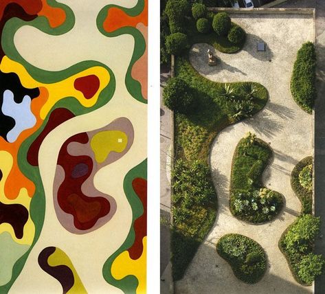 Roberto Burle Marx (August 4, 1909 – June 4, 1994) was a Brazilian landscape architect (as well as a painter, print maker, ecologist, naturalist, artist and musician) whose designs of parks and gardens made him world-famous. Landscape Architecture Diagram, Landscape Architecture Plan, Landscape Design Drawings, Burle Marx, Landscape Architecture Drawing, Urban Landscape Design, Public Space Design, Planting Plan, Concept Diagram