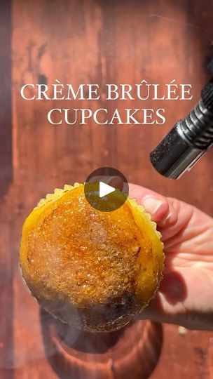 1K views · 344 reactions | NEW Crème Brûlée Cupcakes! 🍮 This recipe was so popular when I teased it that you were literally begging for it! And how could I let you down? So here it is in time for Easter! Tender custardy cupcakes with vanilla bean pastry cream brûléed to caramelized perfection like a rich crème brûlée served over vanilla cake. The brand new recipe is up on the site. Link in bio:
https://scientificallysweet.com/creme-brulee-cupcakes/
#cremebrulee #cremebruleecupcakes #foodscience #scientificallysweet | Chef Handstrong Pastry Cream, Food Science, Let You Down, Creme Brulee, Vanilla Bean, Vanilla Cake, New Recipes, In Time, Pastry