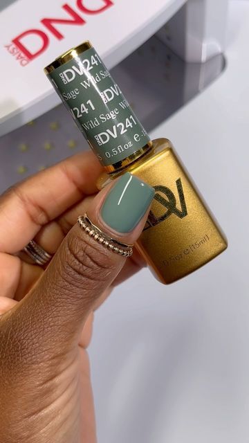 Deviny Thompson on Instagram: "$5 @dndgel Sale going on now !  So you know I would show you some shades I got 💅🏾 Please tell me your fave!  💰Discount Code: devinydnd25 on everything else   Colors: 237 Defective Muave  241 Wild Sage 155 Ghostride 172 Where’s My Beret?  246 Blue Lagoon  150 Overcast 180 Feelin’ Calm 239 Chestnut Wonders  • • #nailtechcheck #nailswatch #diynails #nailpolish #nails #instagramreels #DNDGel #DNDGelPolish #DNDgelpartner" Sage Nail Color, Dnd Green Gel Polish, Dnd Gel Polish, Treat Yoself, Blue Lagoon, Nail Tech, Diy Nails, Discount Code, Gel Polish