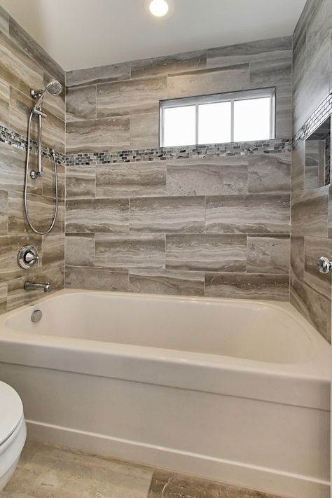 Oversized Soaking Tub with Hand Held Shower Lakehouse Renovation, Tub Shower Combo Remodel, Bathrooms Renovations, Bathroom Tub Remodel, Soaking Tub Shower Combo, Bathroom Tub Shower Combo, Rustic Bathroom Shower, Future Farmhouse, Future Decor