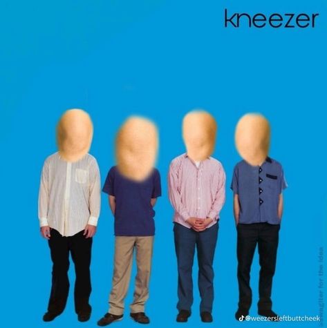 Weezer Cursed, Weezer Album Cover, Weezer Blue, Mary Tyler Moore, Buddy Holly, Goofy Pictures, Zoo Wee Mama, Weezer, I Dont Have Friends