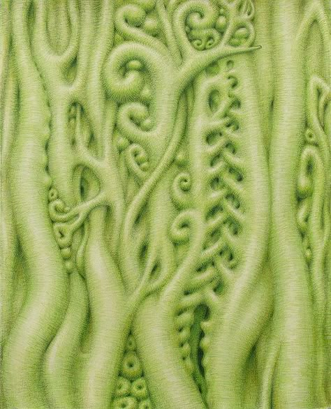 Untitled | Flickr - Photo Sharing! Alexander Ross Art, Another Green World, Private Idaho, Green World, Art Account, Texture Inspiration, Texture Photography, Color Pencil, Color Textures